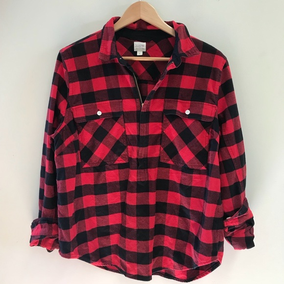 J Crew Buffalo check shirt-jacket Large - Picture 2 of 6